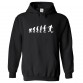 Football Evolution Funny Kids & Adults Unisex Hoodie